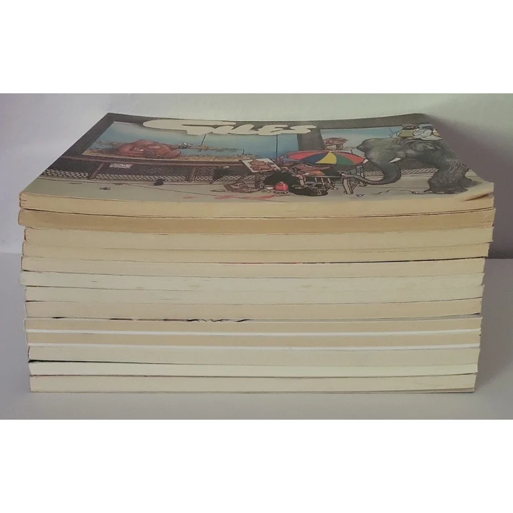 Lot of 13 VINTAGE GILES SUNDAY EXPRESS & DAILY EXPRESS CARTOONS 36TH-48TH SERIES